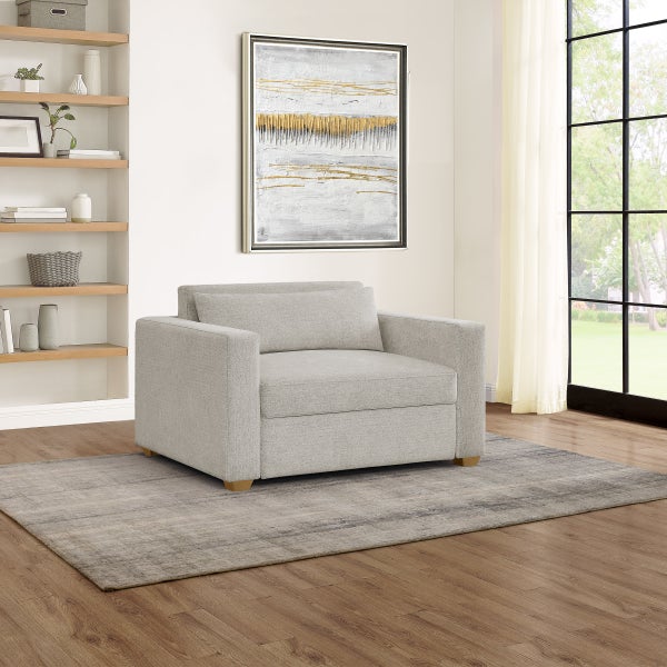 Thothtmasville Dillard Fabric Twin Size Convertible Sleeper Chair