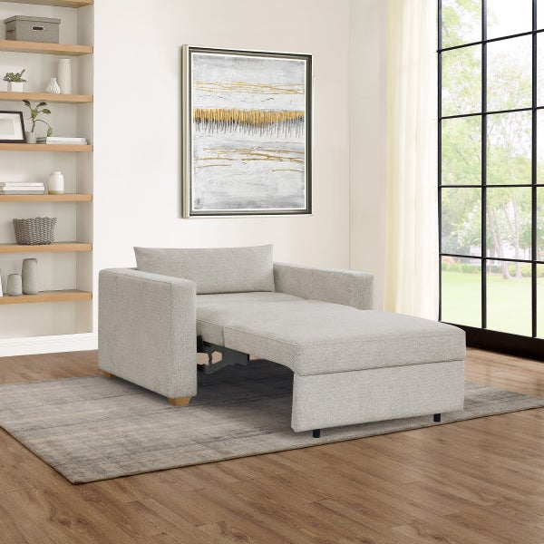 Thothtmasville Dillard Fabric Twin Size Convertible Sleeper Chair