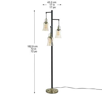 Arden 3-light Floor Lamp