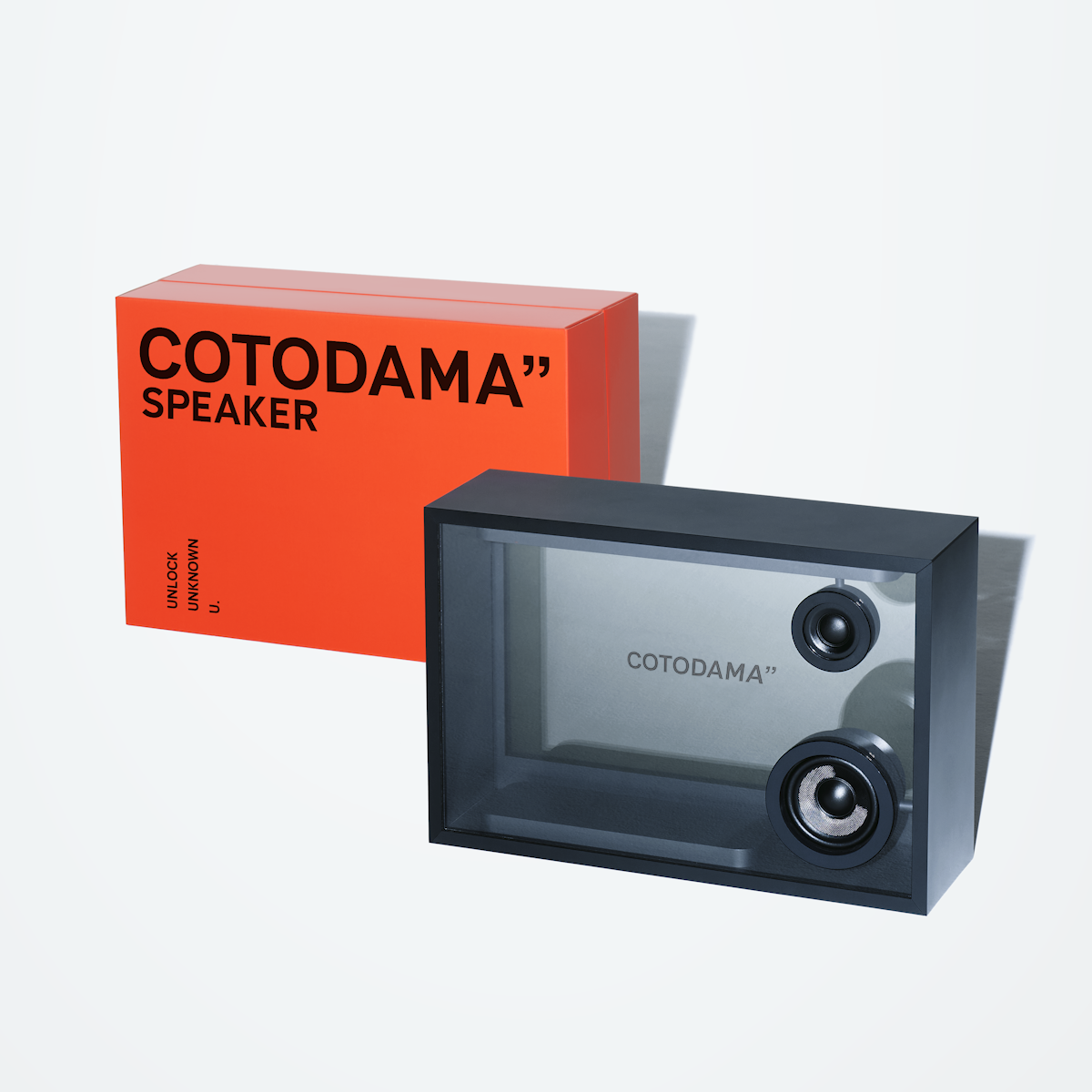 Cotothtdama Silver Lyric Box Speaker