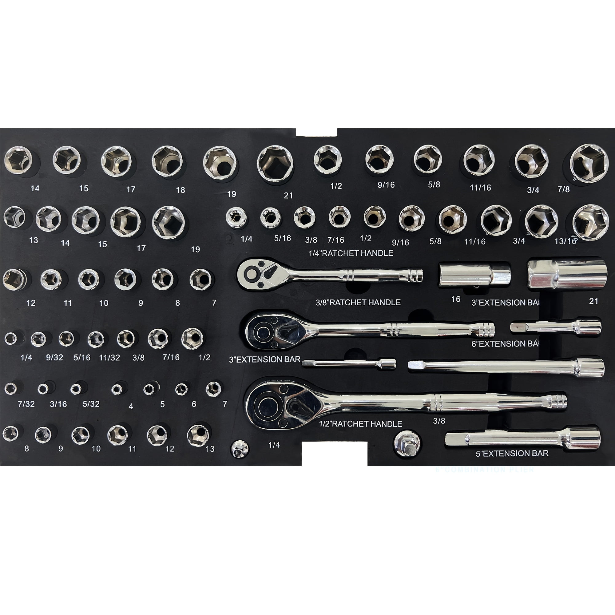 VLUS 439/239PCS Mechanics Tool Set