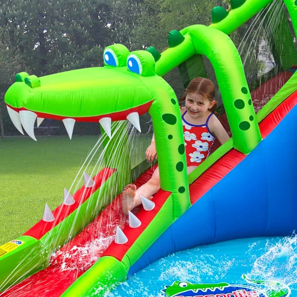 Crocthtodile Cave Adventure Water Slide