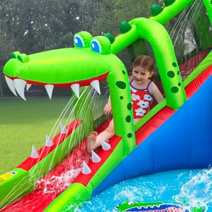 Crocthtodile Cave Adventure Water Slide