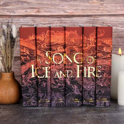 A SOthtNG OF ICthtE AND FIthtRE LIMITED EDITION BOOK SET