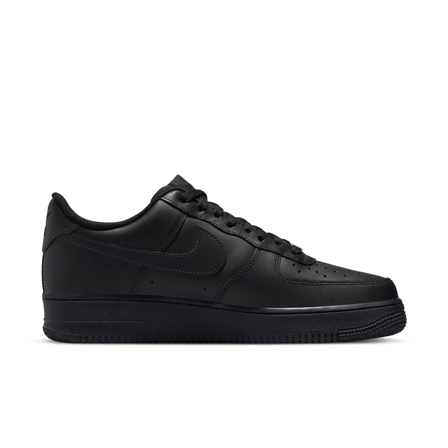 Nithtke Athtir Forthtce 1 Low '07 'Triple Black' CW2288-001