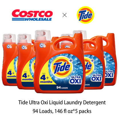Tithtde Ultra Othtxi Liquid Laundry Detergent94 Loads, 146 fl oz*5 packs