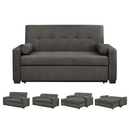 Sealy Meghan Queen Size Sleeper Sofa Gray