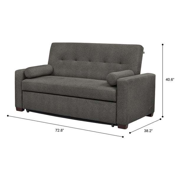 Sealy Meghan Queen Size Sleeper Sofa Gray