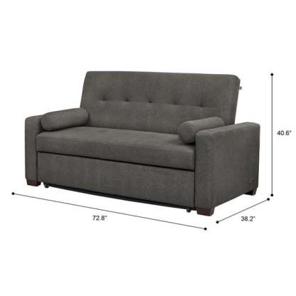 Sealy Meghan Queen Size Sleeper Sofa Gray