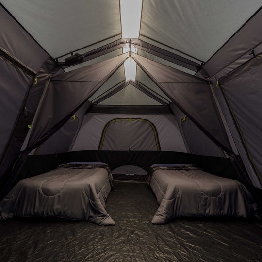 CORE Equipment 10 Person Lighted Instant Cabin Tent with Awning