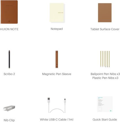 2-in-1 Digital Notebook Drawing Tablet With Battery-free Pen, Bluetooth Wireless Paper Tablet Electronic Writing Pad