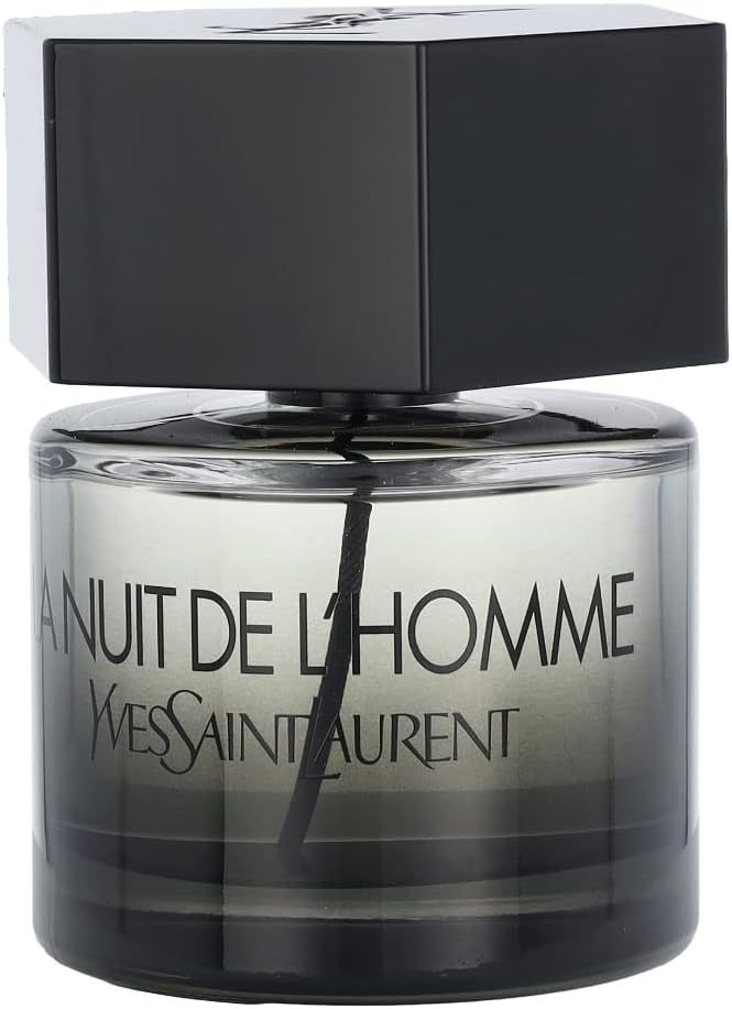 Yvthtes Saithtnt Lauthtrent La Nuit De LHomme for Men 2 oz EDT Spray