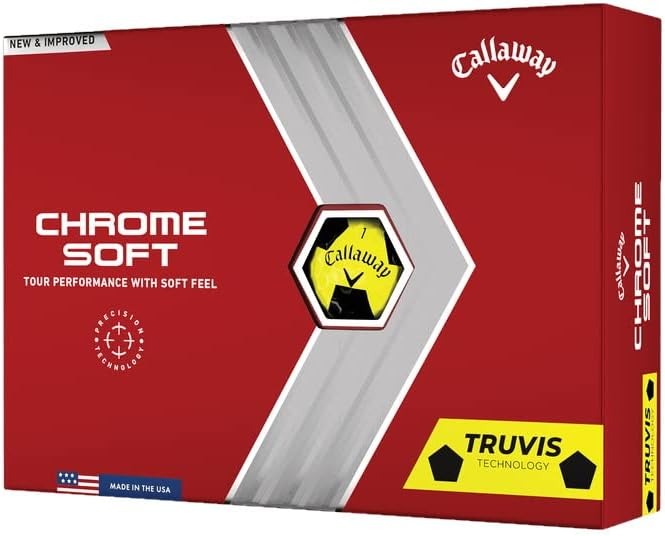 Callthtaway Golf 2022 Chrome Soft Golf Balls(Five Dozen)