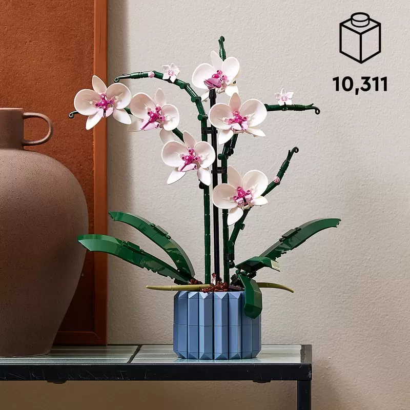 LEthtGO ORCHID 10311 PLANT DECOR BUILDING KIT