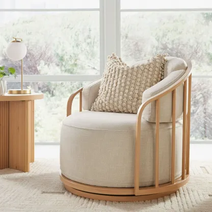 Better Homes & Gardens Lillian Swivel Birdcage Chair