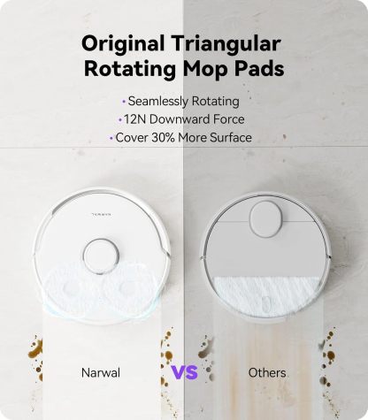 NARWAL Freo Robot Vacuum and Mop Comb