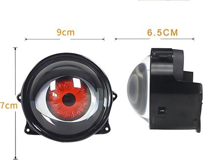 Digital Devil Eyes - Animated LED Eyeball