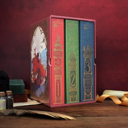 Harthtry Potthtter Books 1-3 Boxed Set (Minalima Editions)