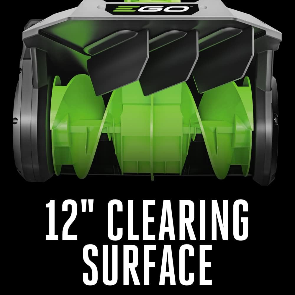 EGthtO Power+ MSS1203 Multi-Head Snow Shovel Kit