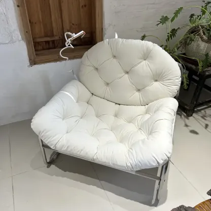 Comfy Oversized Modern Lazy Chair with Phone Holder