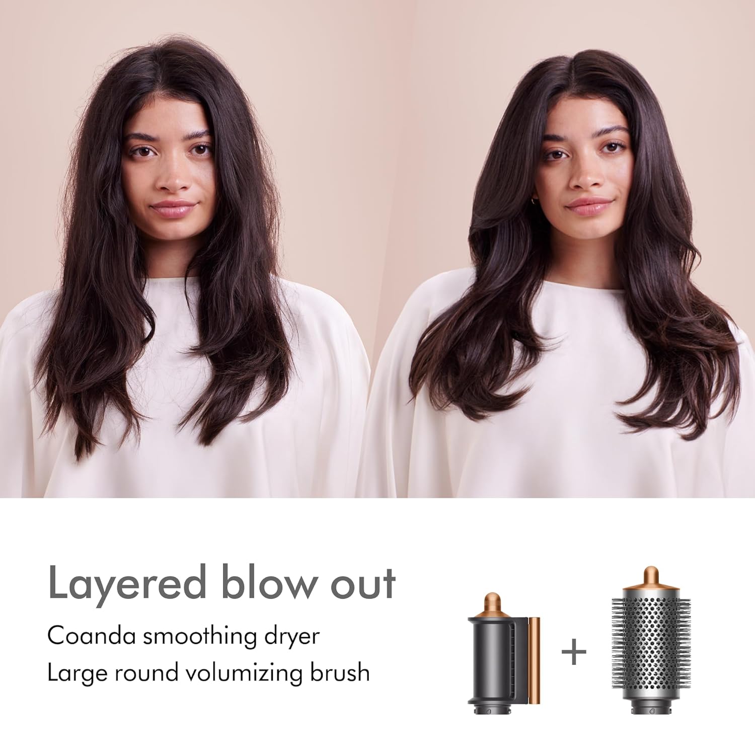 Dythtson Airwrap Multi-styler Complete Long | Nickel/Copper | New