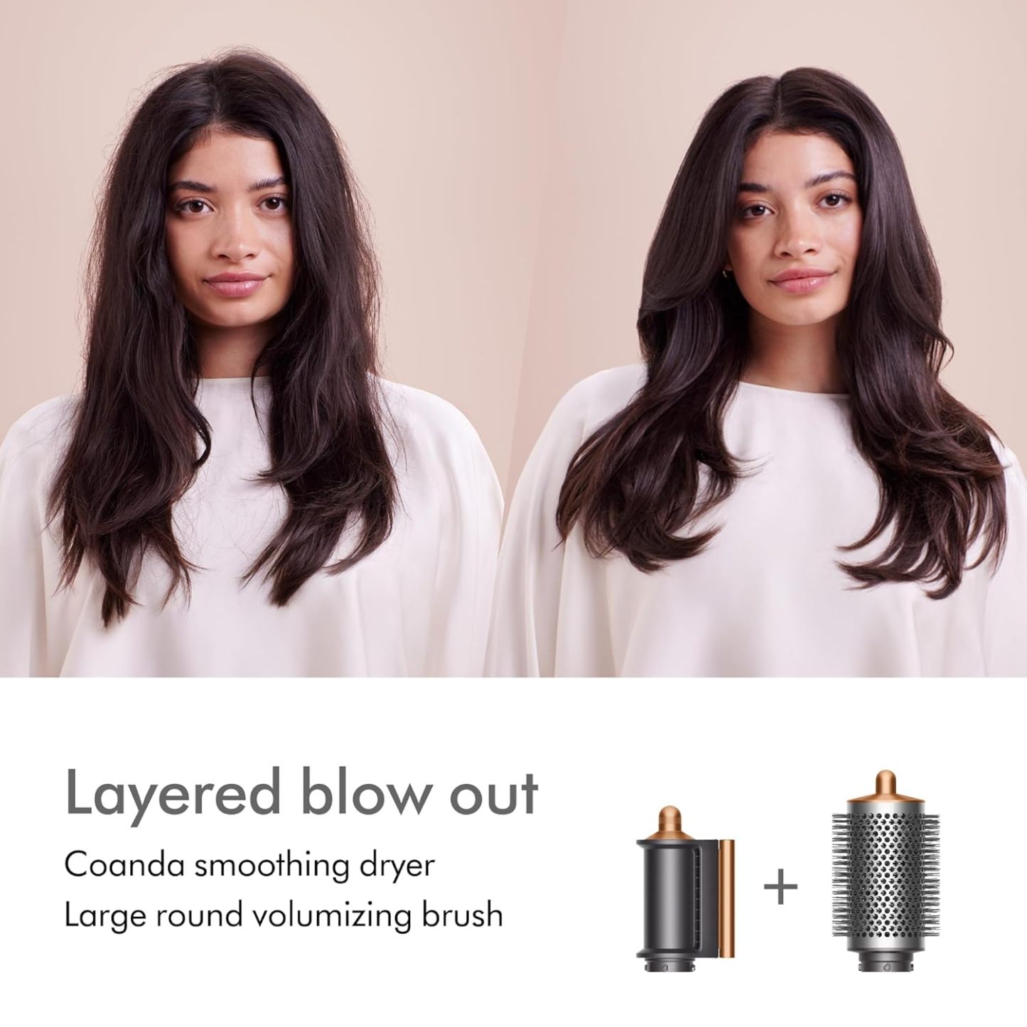 Dythtson Airwrap Multi-styler Complete Long | Nickel/Copper | New