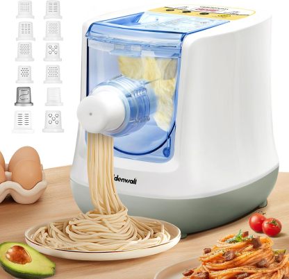 CGOLDthtENWALL Automatic Pasta Maker Machine Electric
