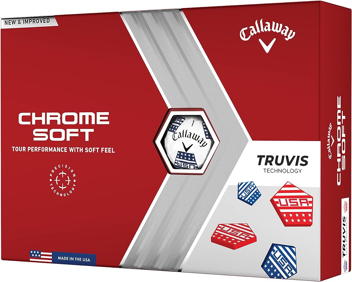 Callthtaway Golf 2022 Chrome Soft Golf Balls(Five Dozen)