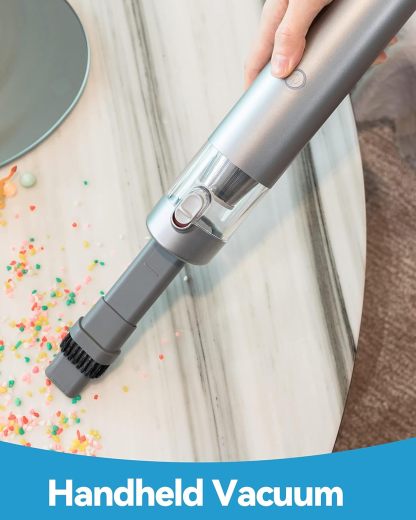Brigii Mini Vacuum, Handheld Vacuum & Air Duster & Hand Pump 3 in 1
