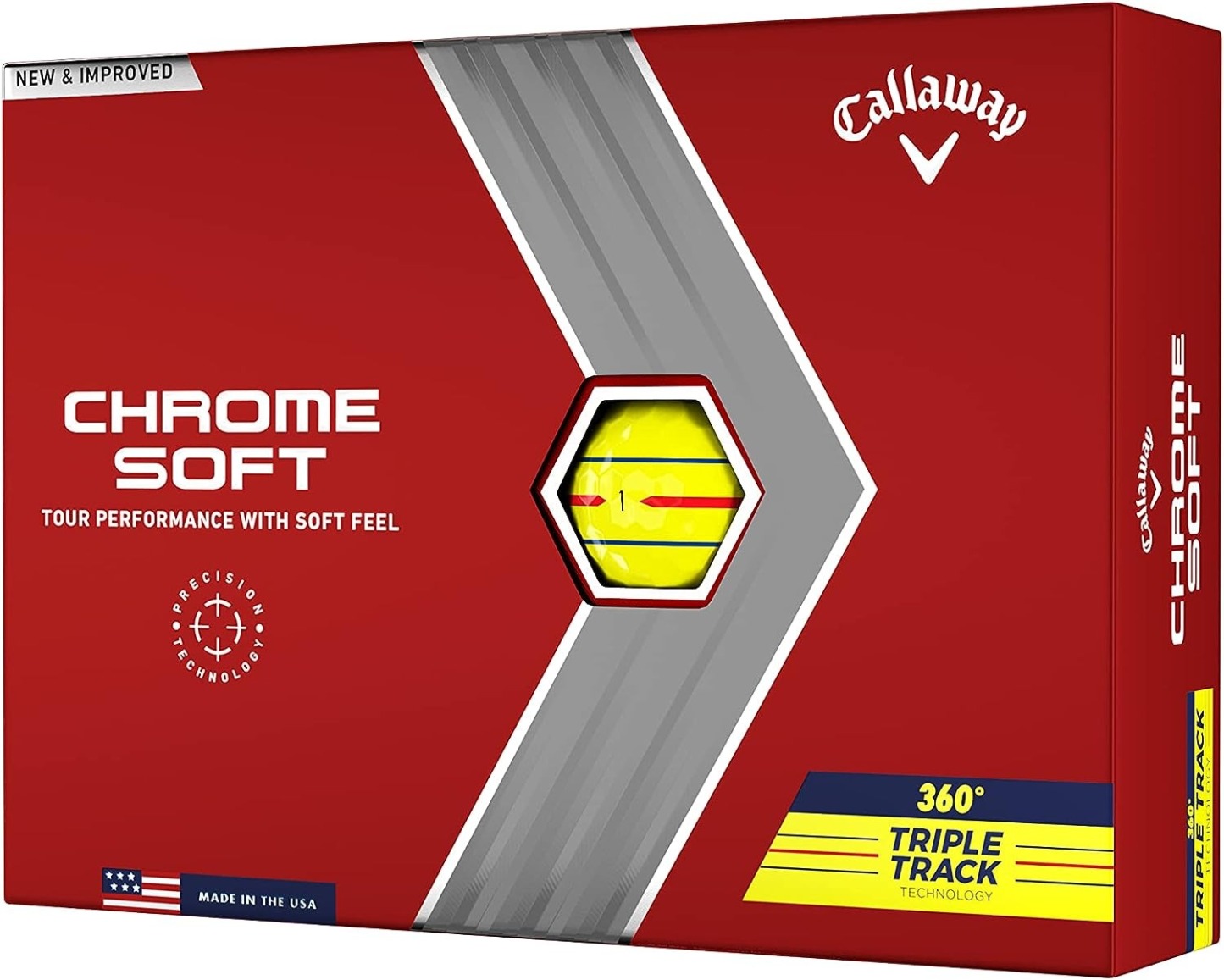 Callthtaway Golf 2022 Chrome Soft Golf Balls(Five Dozen)