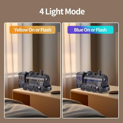 Cool Quiet Steam Train Looking Mist Air Humidifier Diffuser