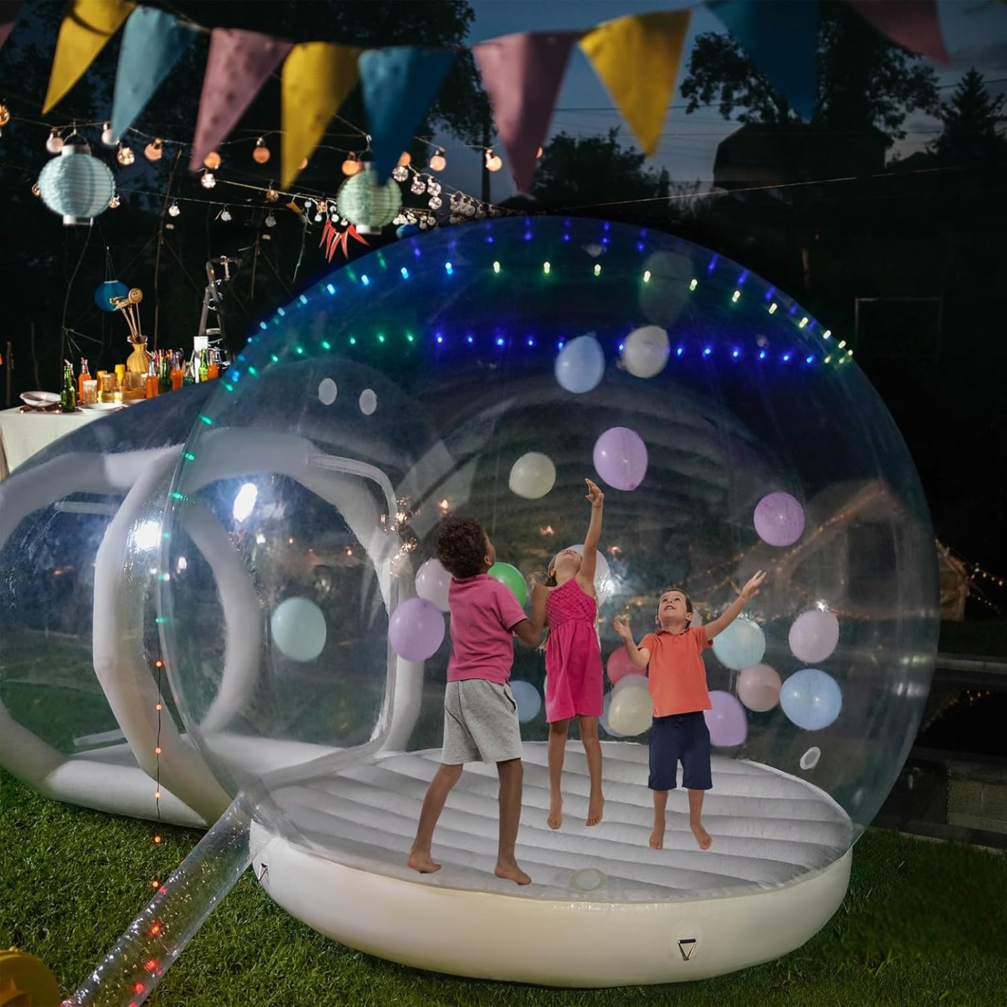 Inflatable Trampoline Bubble House For Children's Party