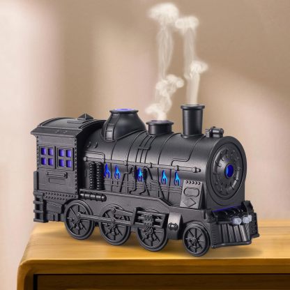 Cool Quiet Steam Train Looking Mist Air Humidifier Diffuser