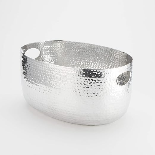 LAURIE GATES HAMMERRED BEVERAGE TUB