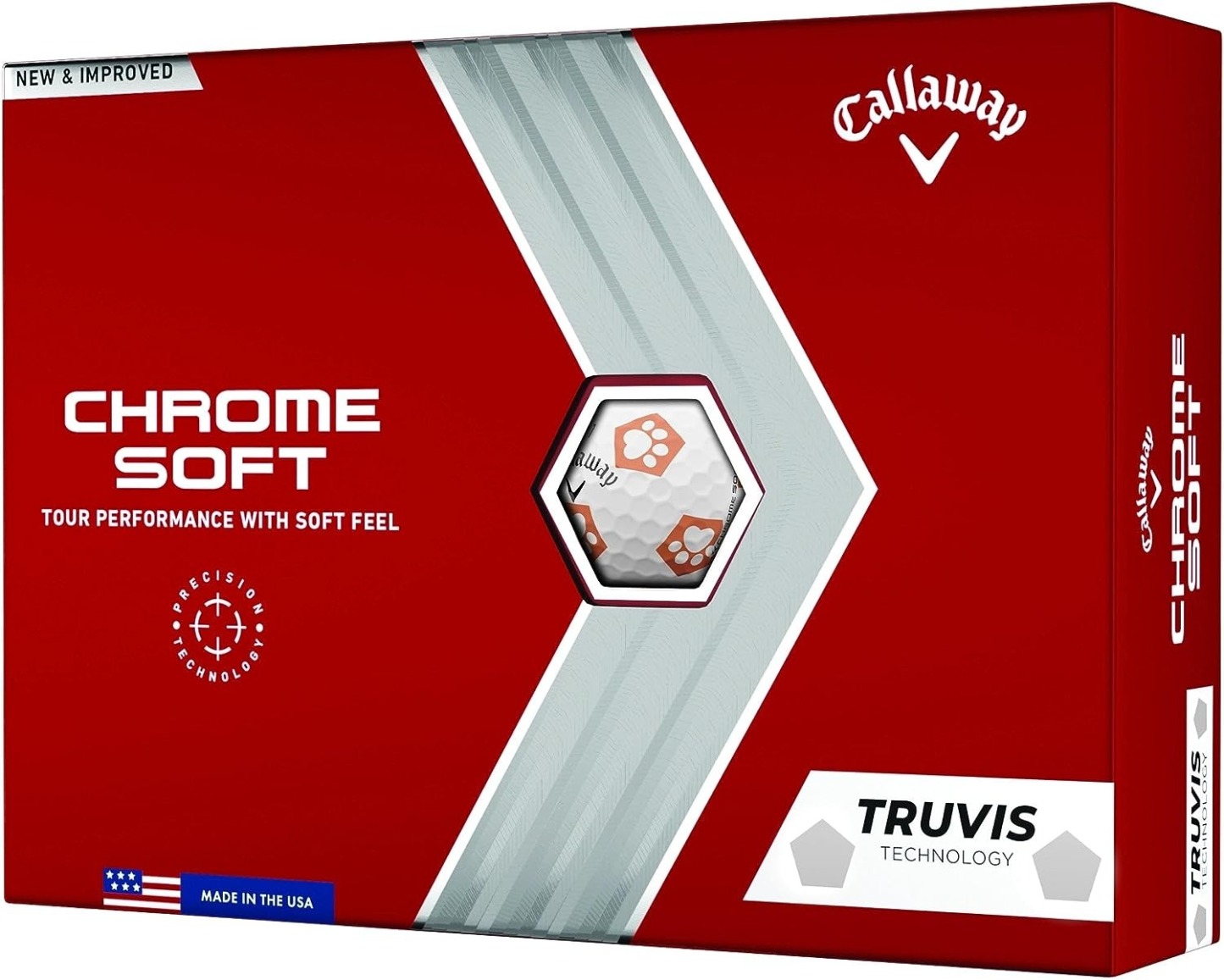 Callthtaway Golf 2022 Chrome Soft Golf Balls(Five Dozen)