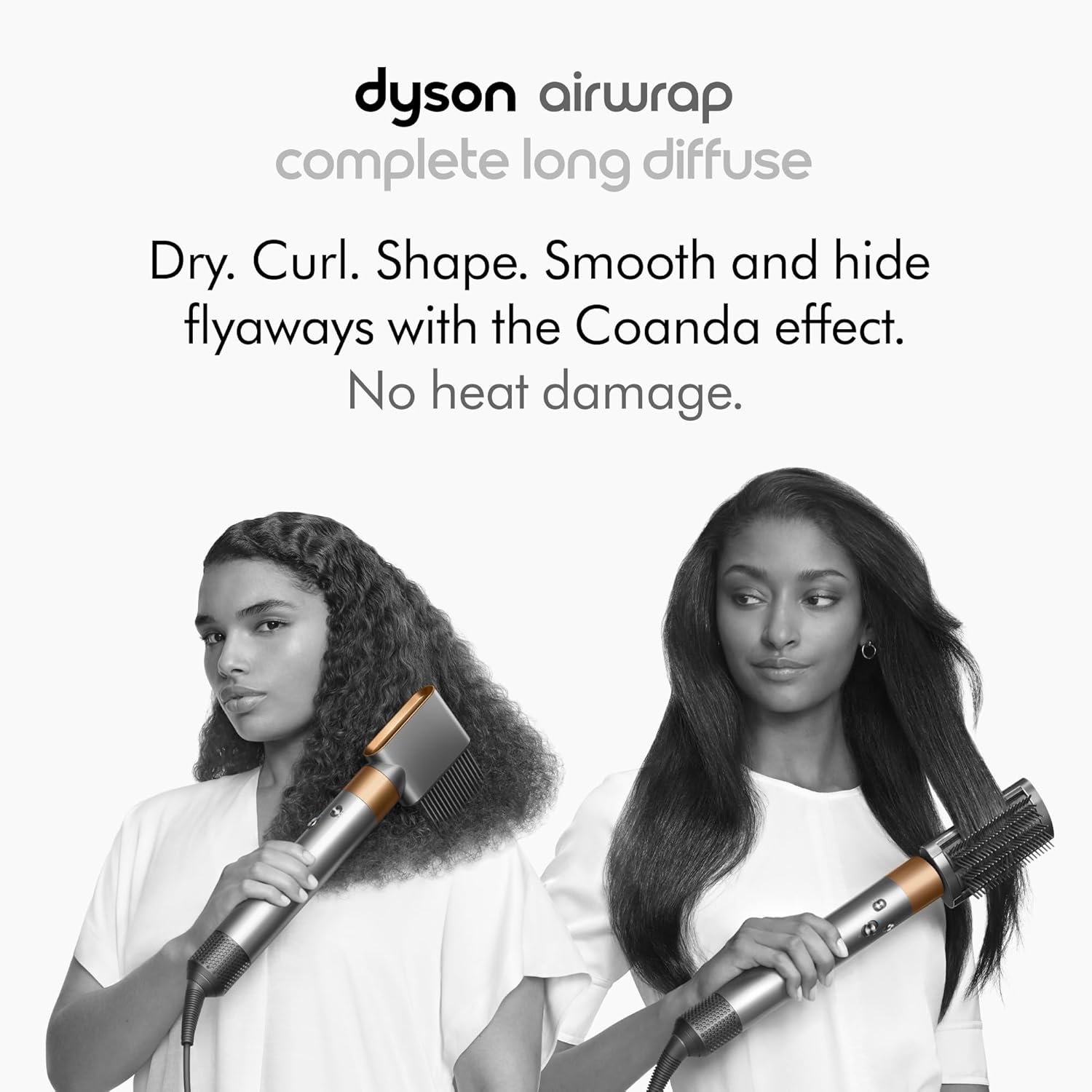 Dythtson Airwrap Multi-styler Complete Long | Nickel/Copper | New