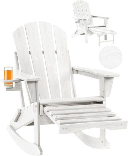 Folding Adirondack Rocking Chair