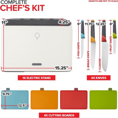 Smart Cutting Boards and Knife Set