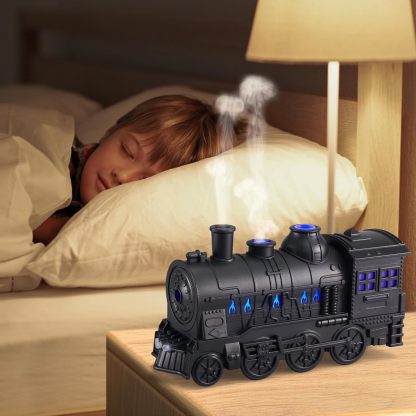 Cool Quiet Steam Train Looking Mist Air Humidifier Diffuser
