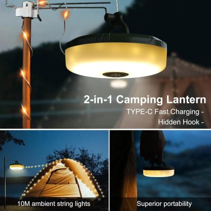 Camping String Lights - 6 Modes