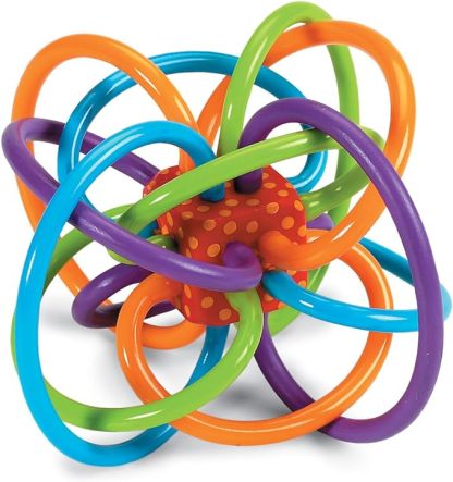 Rattle and Sensory Teether Activity Toy