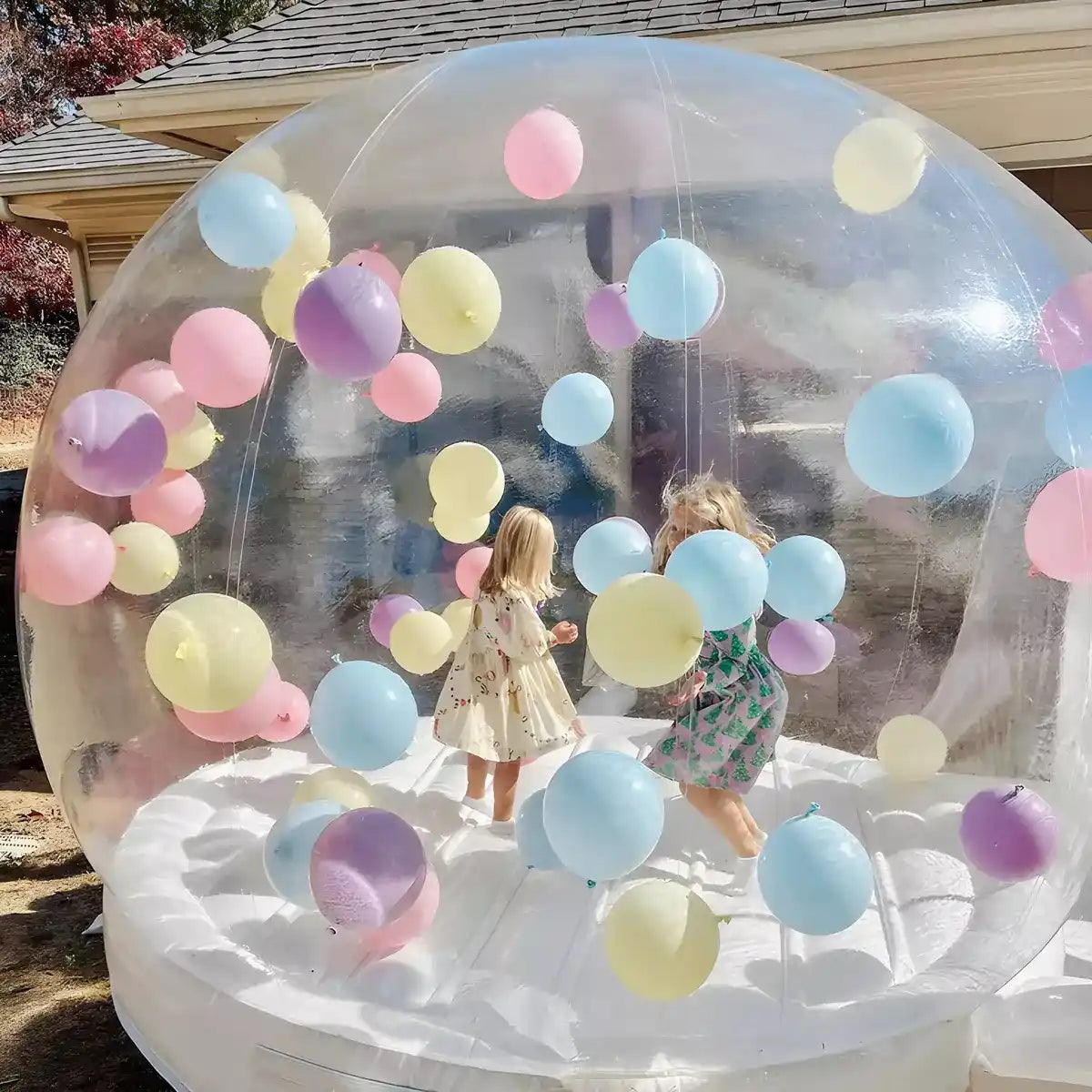 Inflatable Bubble Bounce House: Bubble House x Bouncy Castle &ndash; The Little  Bounce