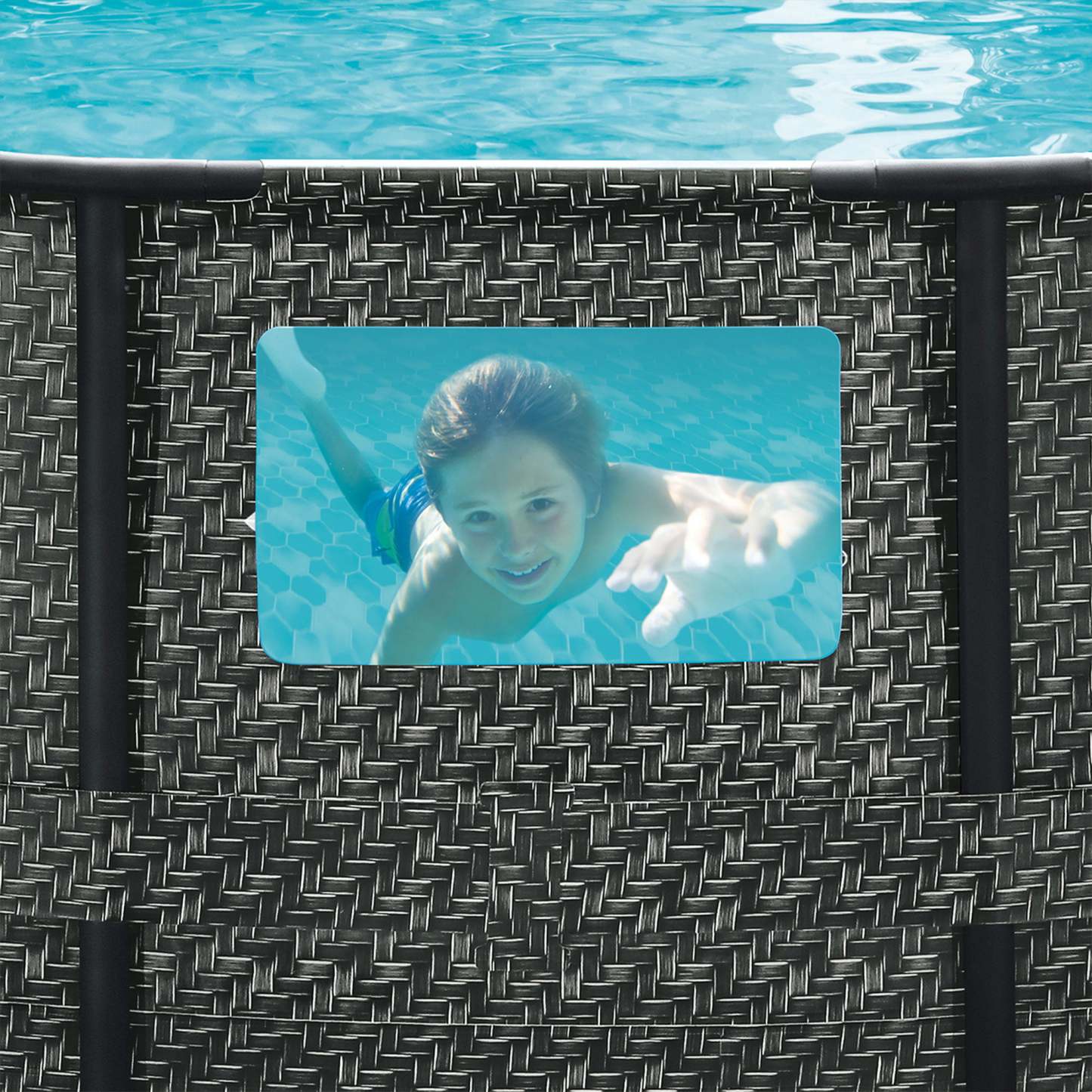 Sumthtmer Wathtves 16ft x 48in Foot Elite Frame Swimming Pool