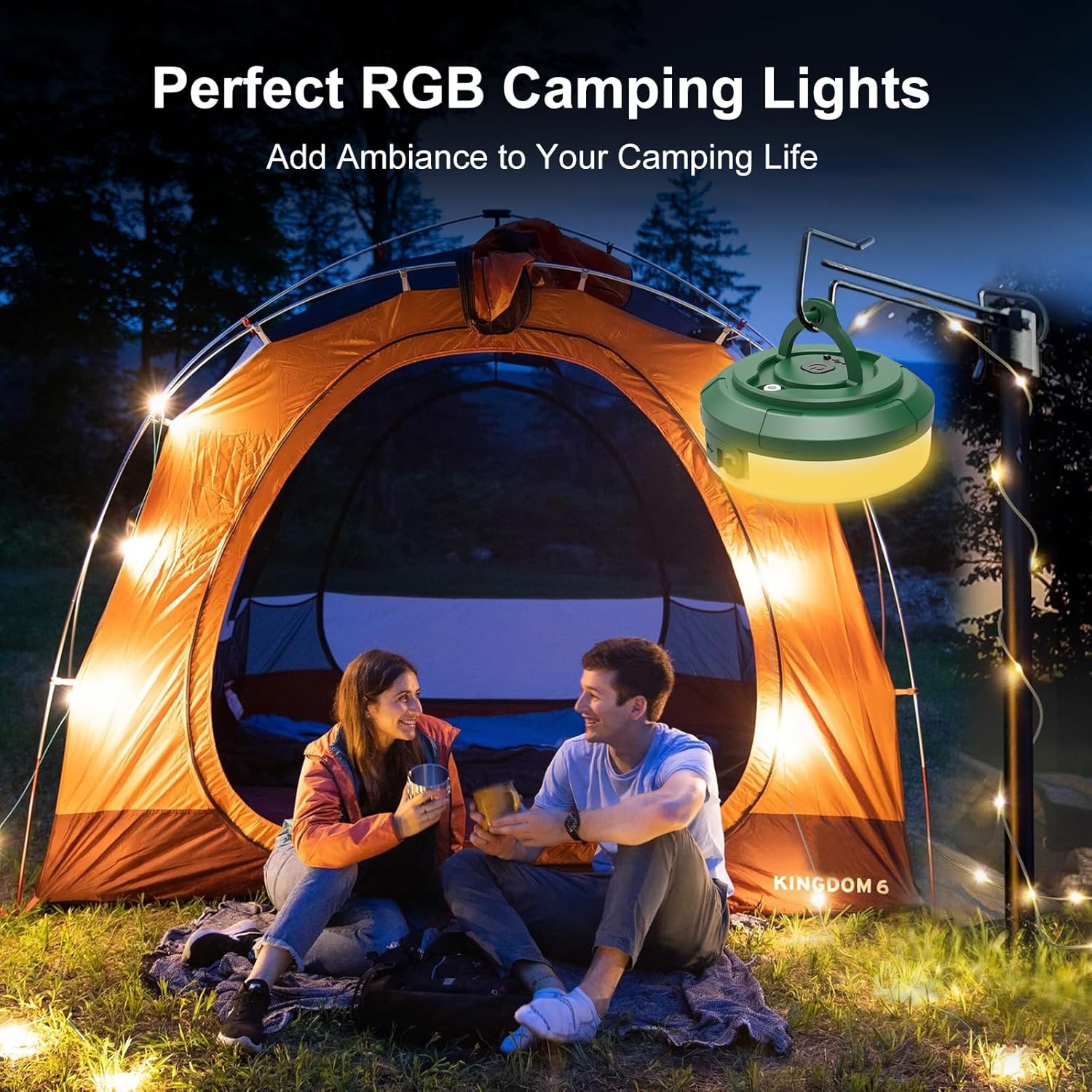 Camping String Lights - 6 Modes