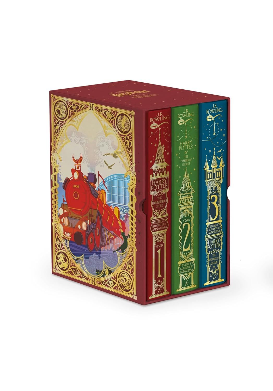 Harthtry Potthtter Books 1-3 Boxed Set (Minalima Editions)