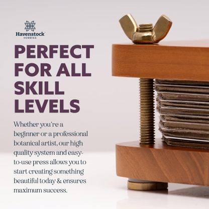 Premium Extra Large Wooden Flower Press