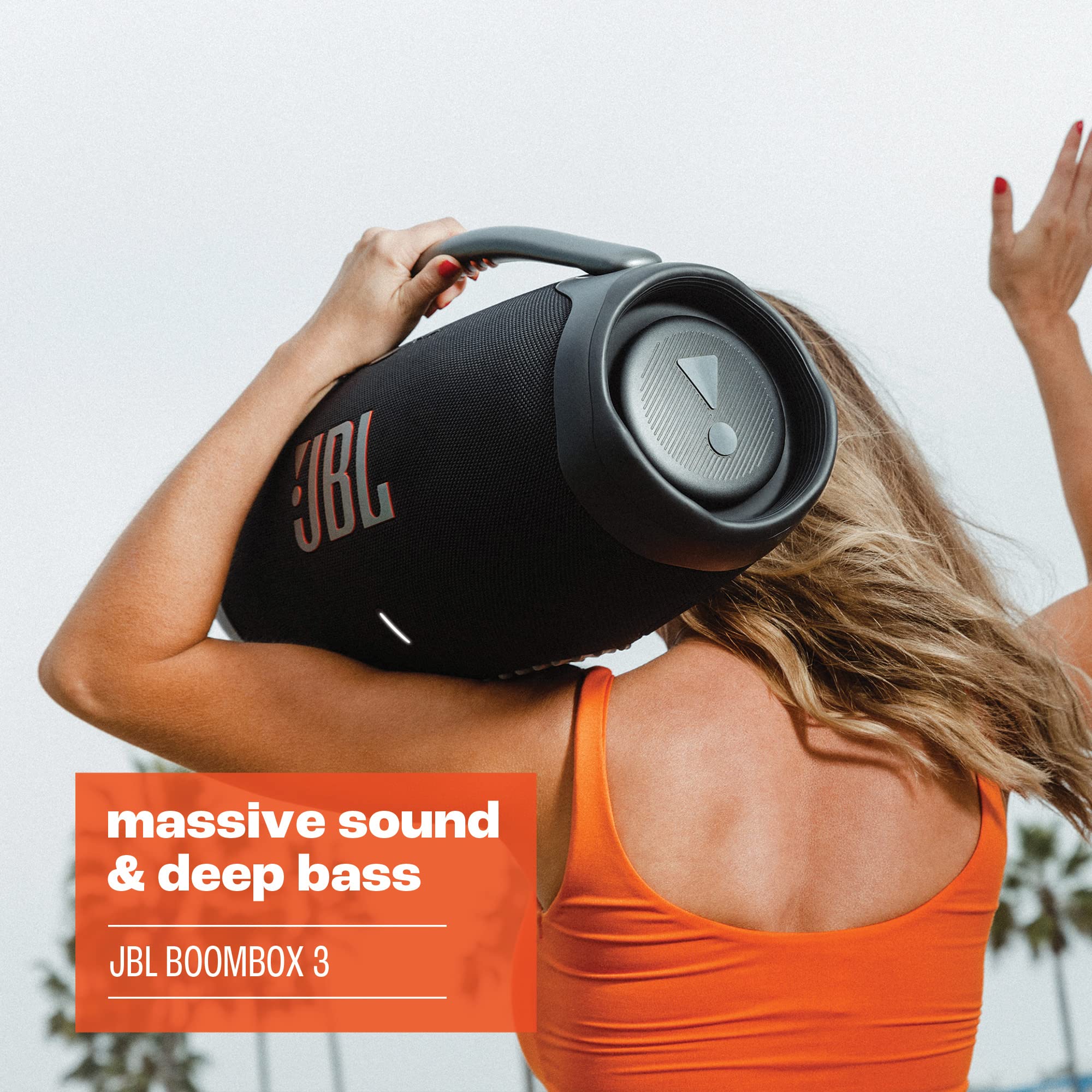 JBthtL Boombox 3 - Portable Bluetooth Speaker