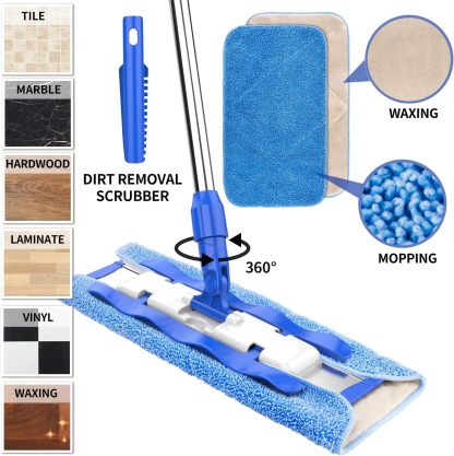 MR.SIthtGA Professional Microfiber Mop