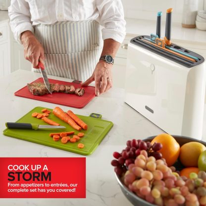 Smart Cutting Boards and Knife Set