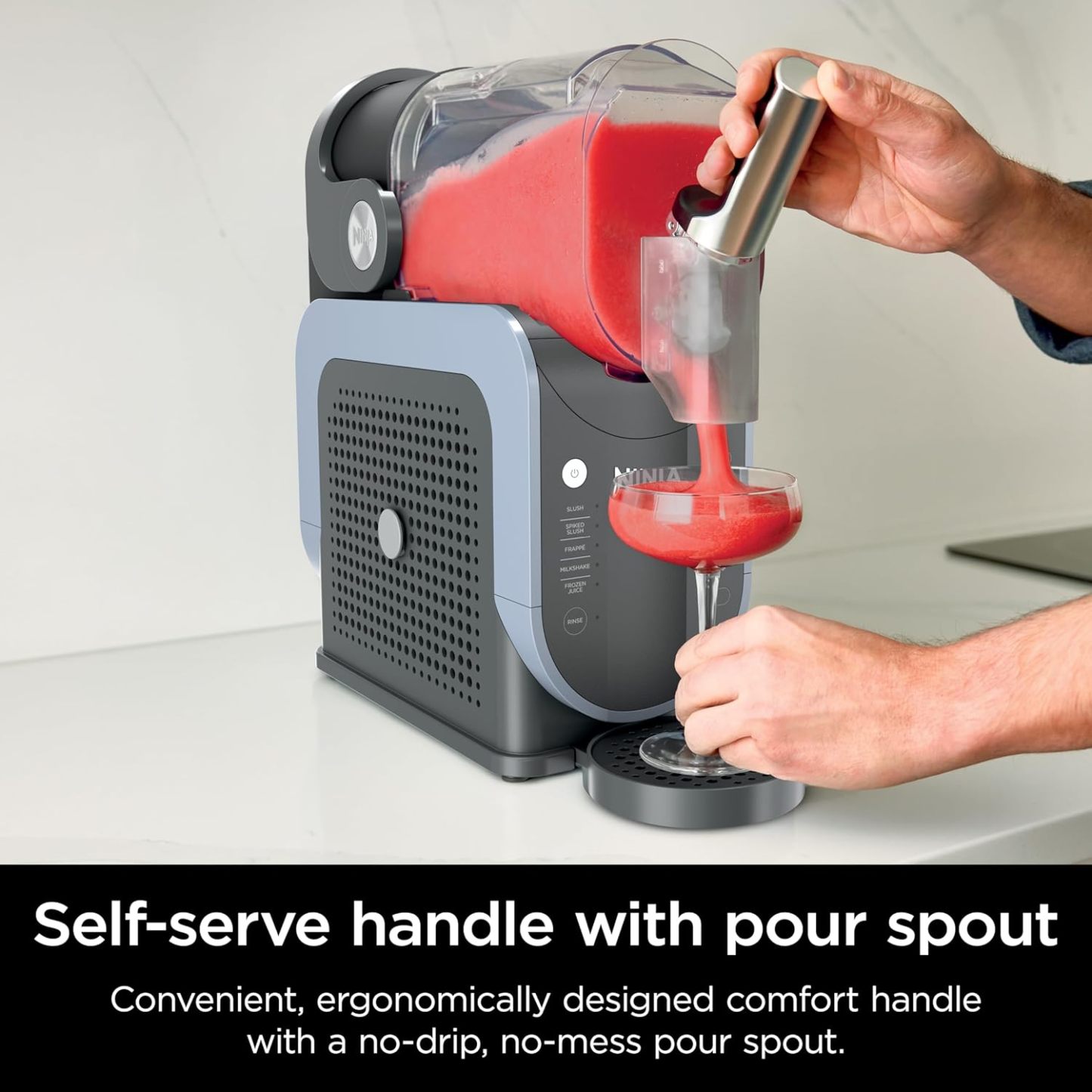 Nithtnja SLUSHi Professional Frozen Drink Maker 88oz FS301